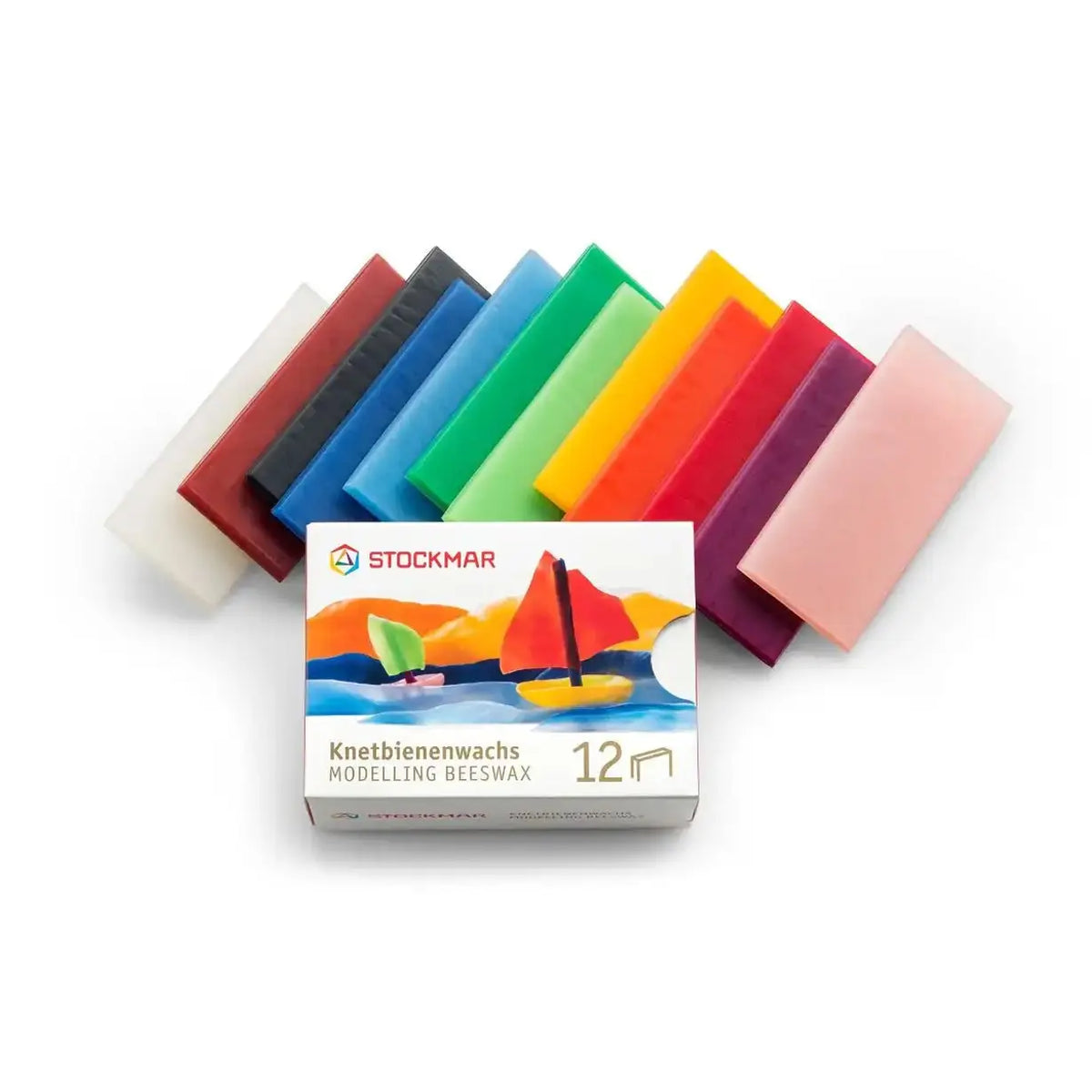Stockmar – Bijenkneedwas (12 plakjes)